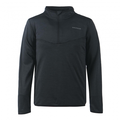 Endurance Fleece Pullover Ledger Midlayer with Zip Fastener Black Men